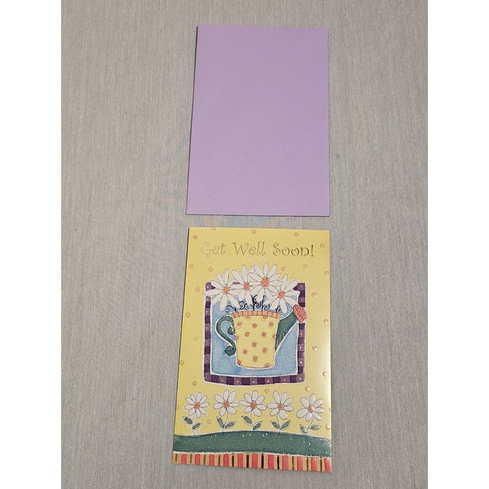 "Get Well Soon" Greeting Card - P.S. Greetings VTG Unused Card